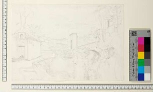 Brücke über eine Schlucht bei Sorrent