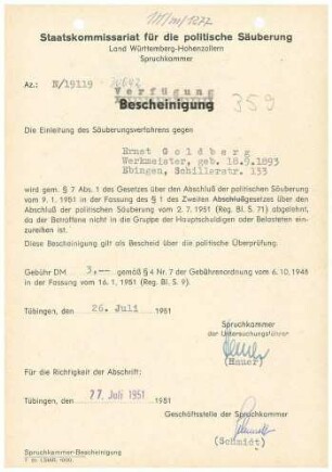 Goldberg, Ernst