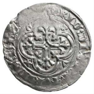 Fundmünze, Breiter Groschen, um 1345