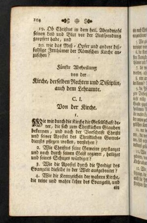 104-115, Fünfte Abtheilung