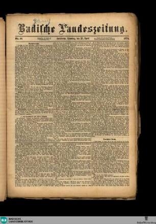 Badische Landes-Zeitung
