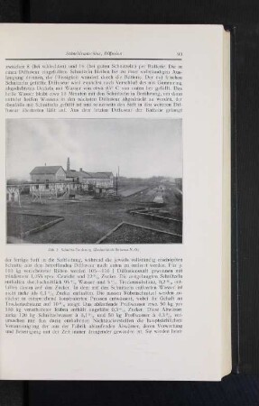 Abb. 2 Schnitte-Trockung (Zuckerfabrik Hohenau N.-Ö.)
