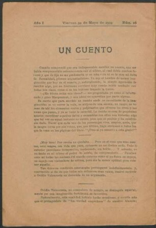 1919002600: Un cuento