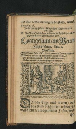 Evangelium am Neuen Jahrs-Tage.