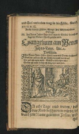 Evangelium am Neuen Jahrs-Tage.