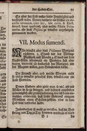 VII. Modus fumendi