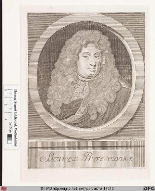 Bildnis Samuel Pufendorf (1694 Frhr. von)
