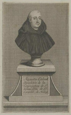 Bildnis des Augustin Calmet