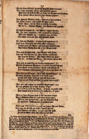 Prophetisches Genethliacon Oder Hirten-Liede Zu allerunterthänigster Glückwünschung Der ... Geburt Deß Durchl. Chur-Printzens genennet Maximilianus, Josephus, ... Hertzog in Ober- und Nider-Bayrn, ...