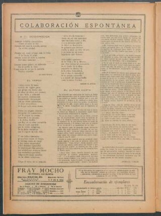 Su última carta