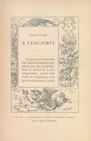 Gravure a l'eau-forte