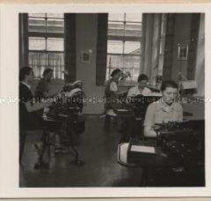 Essen, Nationalbank AG, Schreibmaschine