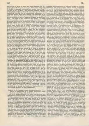 283-285 [Rezension] Bickell, Gustav, Carmina veteris testamenti metrice