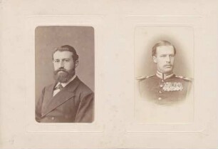 links: Unbekannt (Herr) rechts: Unbekannt (Uniformierter)
