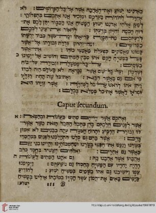 Caput secundum