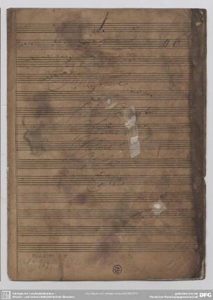 Suites - Mus.2392-O-5 : strings, bc - D; TWV 55: D 14
