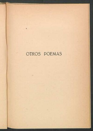 Otros poemas