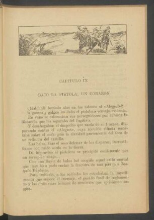 Capítulo IX - Bajo la pistola, un corazón