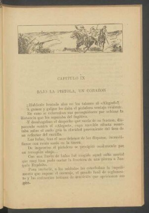 Capítulo IX - Bajo la pistola, un corazón