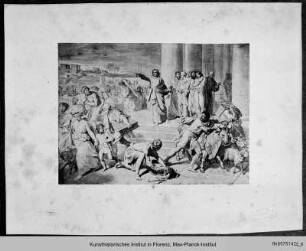 Jesus vertreibt die Händler aus dem Tempel