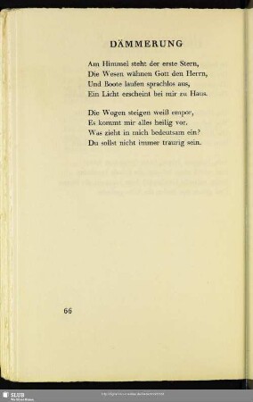Dämmerung
