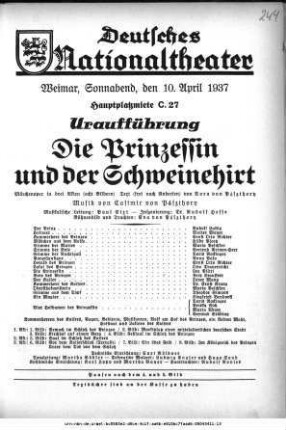Die Prinzessin und der Schweinehirt