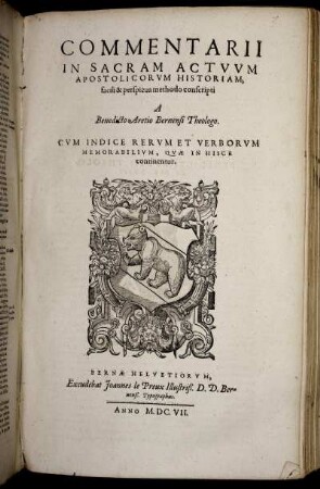Commentarii In Sacram Actuum Apostolicorum Historiam