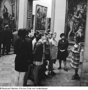 Leningrader Gäste in der Gemäldegalerie Alte Meister