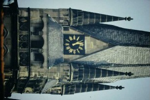 Kirchturm der Christuskirche, Detmold; farbig