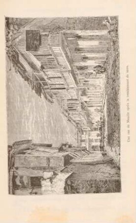 Une rue de Manille après le tremblement de terre