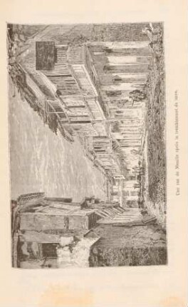 Une rue de Manille après le tremblement de terre
