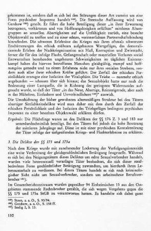 3. Die Delikte der §§ 175 und 175 a StGB