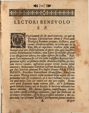 Diss. qua theologus heros in ecclesia corruptissima ab Elia proph. egregiae olim expressus exhibetur
