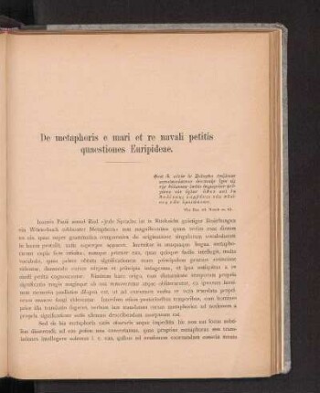 De metaphoris e mari et re navali petitis quaestiones Euripideae.