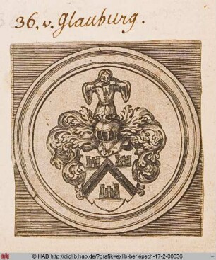 Wappen der Familie Glauburg