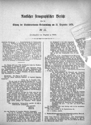 No. 45, 21. Dezember 1876