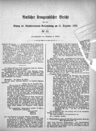 No. 45, 21. Dezember 1876