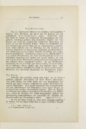 Das Rittertum