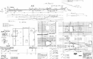 Leonberg: Empfangsgebäude Verwaltungsgebäude STA,Bewehr,DK ü.Halle,DT (Pos.33+34)