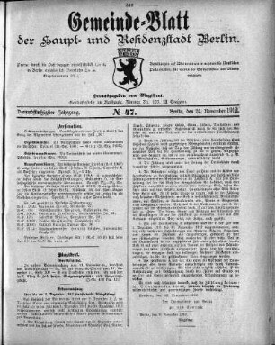 1912,47: No. 47, 24. November 1912