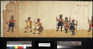 Aufzug des am 30. Juni 1613 gehaltenen Fußtourniers (Teil 4)