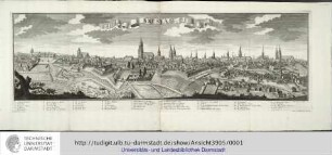 Breslau. F[riedrich] B[ernhard] Werner del. Augsburg: Jeremias Wolffs Erben, [ca.1740]