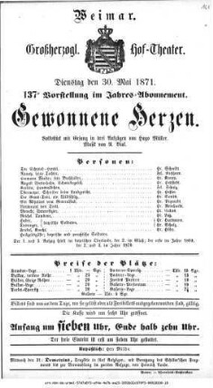 Gewonnene Herzen