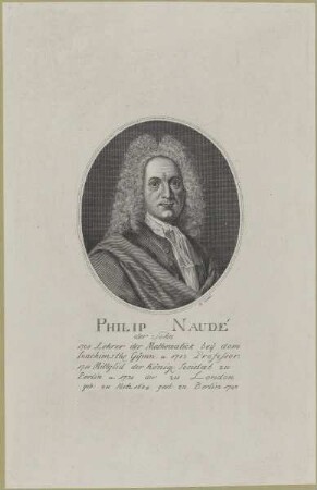 Bildnis des Philip Naudé