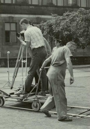 Filmaufnahme, Dresden, 1966