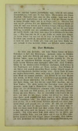 52. Das Rebhuhn