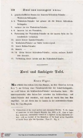 Zwei und fünfzigste Tafel / Tabula Quinquagesima Secunda