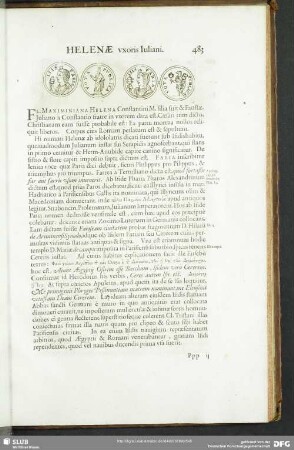 Numismatica Helenae uxoris Iuliani