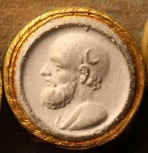 Profilbild des Anaxagoras (Daktyliothek, Das Alterthum nach Lippert und Visconti)