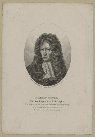 Bildnis des Robert Boyle